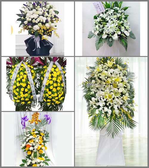 江西赣州宁都县白事花篮预定